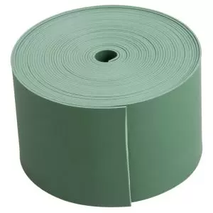 Термоусаживаемая лента с клеевым слоем REXANT 50х0,8мм, зеленая, ролик 5 м, ТЛ-0,8